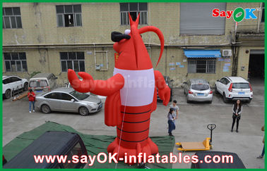 ব্লো আপ কার্টুন চরিত্র বিজ্ঞাপন লাল inflatable পশু দৈত্য লবস্টার inflatable মডেল 2 বছর ওয়ারেন্টি