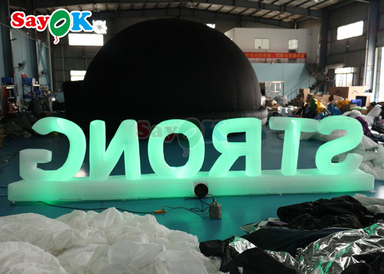 কাস্টমাইজড বিশাল inflatable বিজ্ঞাপন জন্য বিলবোর্ড সাইন বেলুন আকর্ষণীয় লোগো প্রদর্শন
