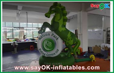 বিজ্ঞাপন inflatable উচ্চতা 3m - 8m inflatable কার্টুন অক্ষর, ইভেন্ট পিভিসি / অক্সফোর্ড কাপড় ঘোড়া