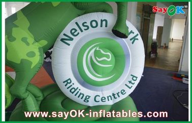 বিজ্ঞাপন inflatable উচ্চতা 3m - 8m inflatable কার্টুন অক্ষর, ইভেন্ট পিভিসি / অক্সফোর্ড কাপড় ঘোড়া